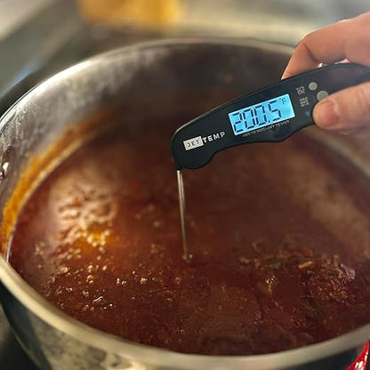 F1 Digital Meat Thermometer - Fast, Accurate, Easy to Use - Great for Grilling, Baking, Frying - Water Resistant