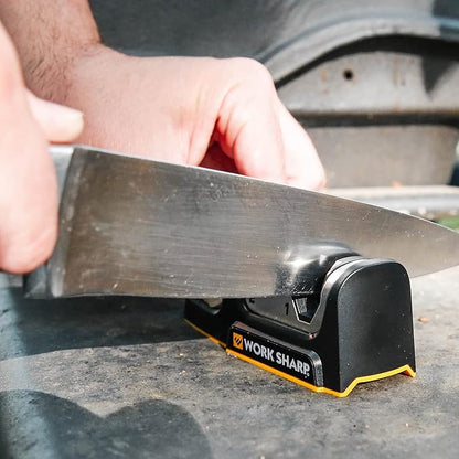 Work Sharp Kitchen Edge Sharpener - Ergonomic - For Chef, Santoku, Paring, & Serrated Knives - Image 3