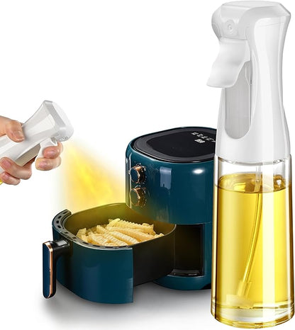 Oil Sprayer for Cooking- 200ml Glass Olive Oil Sprayer Mister, Olive Oil Spray Bottle, Kitchen Gadgets Accessories for Air Fryer, Canola Oil Spritzer, Widely Used for Salad Making, Baking, Frying,BBQ4 - Image 8