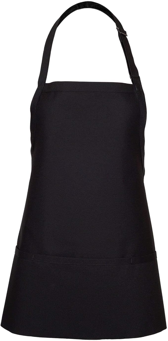 FAME® 3 Pocket Adjustable Unisex Bib Apron - F10 - Restaurants, Home, Hobbyist, Chef, Paint Party, Gardener, Grocery Store