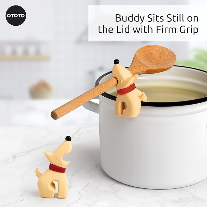 Funny Spoon Holder by OTOTO - Spoon Rest for Stove Top - Cooking Gadgets, Cooking Gifts, Cool Kitchen Gadgets, Cool Gifts, Cute Kitchen Accessories - Image 7