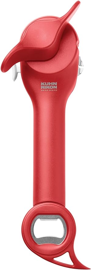 Kuhn Rikon Auto Safety Master Opener for Cans, Bottles and Jars, 9 x 2.75 inches, Black - Image 2