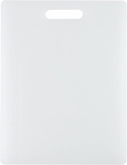 Dexas NSF Polysafe Cutting Board with Handle, 11 by 14.5 inches, White