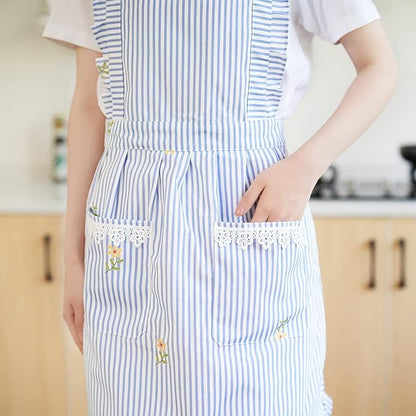 Funny Aprons for Women with Pockets, Kitchen Cooking Grilling Bbq Cute Chef Apron, Mothers Day Birthday Gifts for Women - Image 8