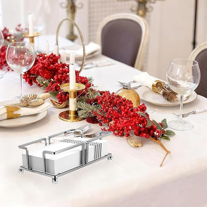 Bathroom Napkin Holder Bathroom Paper Towel Holder Bathroom Guest Towel Holder Tray for Bathroom Napkin Holder Guest Towels Disposable, Bathroom, Kitchen Dinning Table