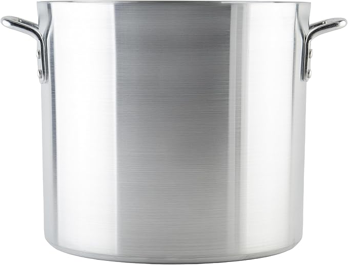Winco Heavy-Duty Aluminum Stock Pot, 4mm, 20 Quart - Image 2