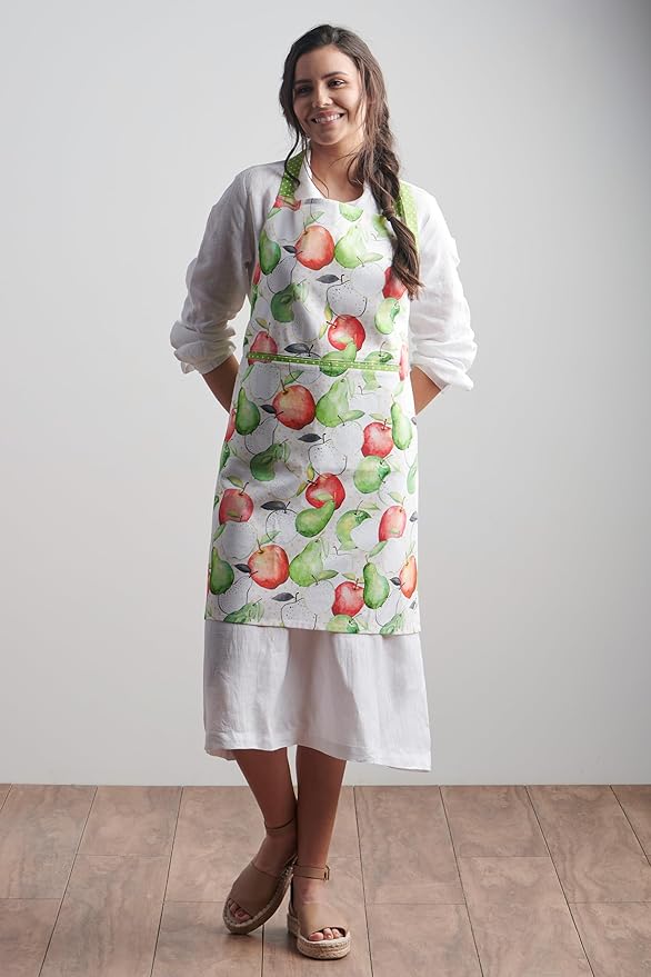 Maison d' Hermine 100% Cotton Apron for women with Pocket Kitchen Chef Apron for Men Cooking Mothers Day Gifts - Image 7