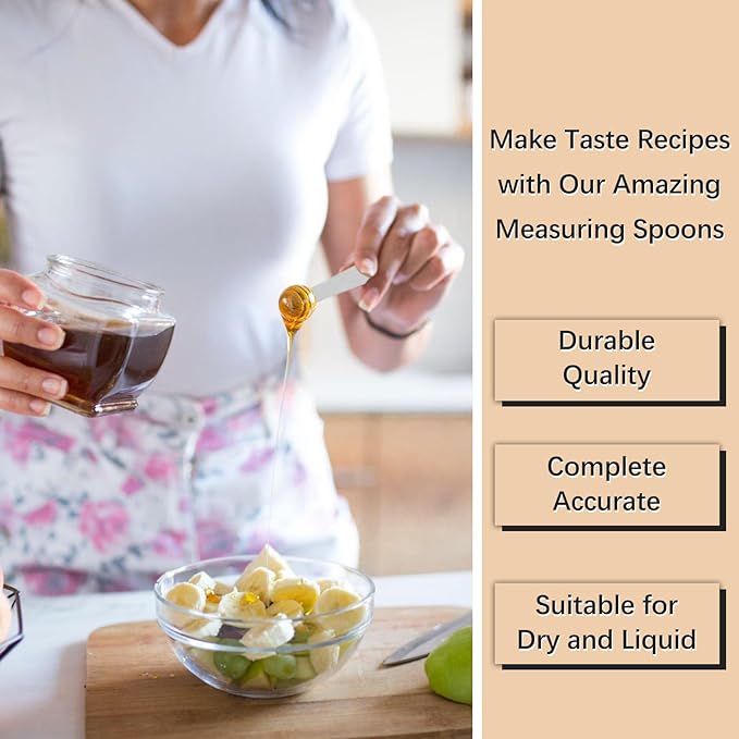 5PCS 1/8tsp (0.63ml) Single Measuring Spoon, Stainless Steel Individual Teaspoons Only - Image 5