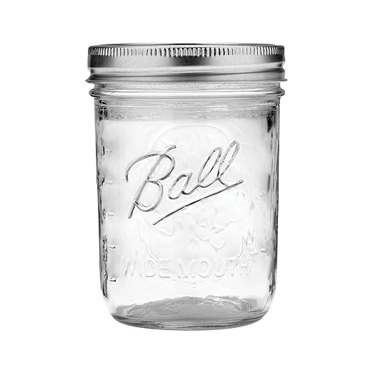 Ball Wide Mouth Glass Mason Jars with Lids and Bands, Used for Canning, Pickling, Juice, Jam, Jelly, Pint Size 16 Ounce (Pack of 36) - Image 2