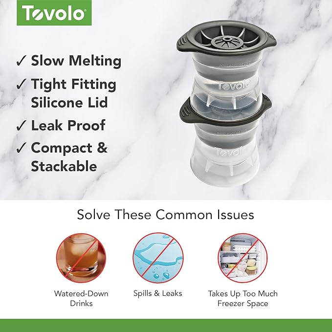 Tovolo Sphere Ice Molds - Set of 2 - Image 4