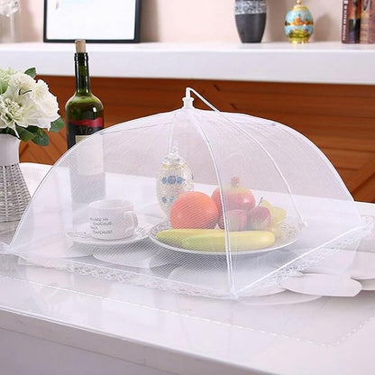 6 Pack Food Tents/Food Covers for Outdoor Mesh Screen Include 6 Standard (17"X 17") Collapsible and Reusable Mesh Food Covers for Outside, Picnic Accessories, BBQ - Image 7