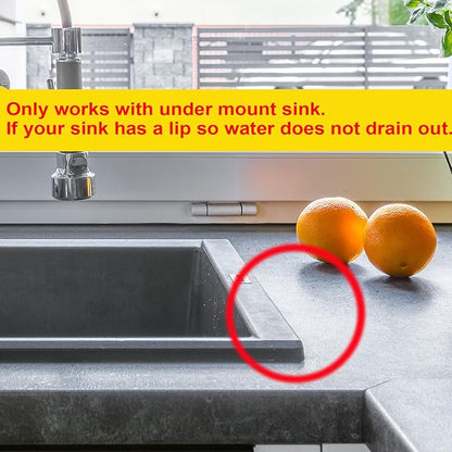 Dish Drying Mat for Kitchen Counter, with Built-in Drain Lip, Food-Grade Silicone, Easy Clean Pad for Countertop Protection, Multi-Functional Use (18x11.8, Black) - Image 7