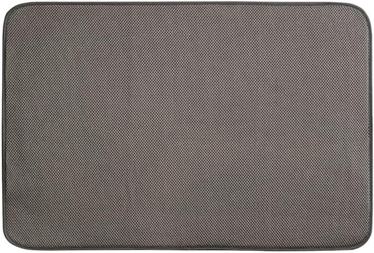 iDesign Kitchen Drying Mat – iDry Collection – Mocha/Ivory
