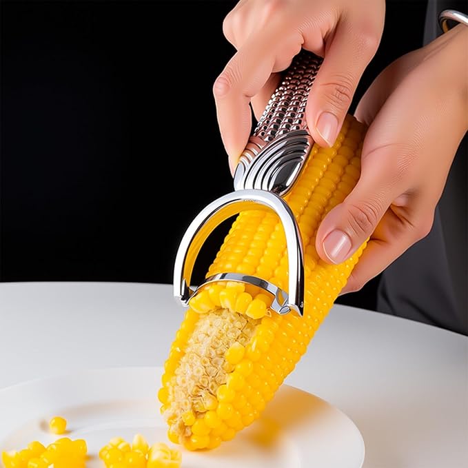 Corn Peeler for Corn on the Cob,2026 Upgraded corn cob stripper tool,Corn on the Cob Remover,Corn Cob Stripper tool Easy to Clean,Sweet Corn Cutter,Corn Cob Peeler