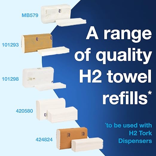 Tork Xpress Paper Towel Dispenser, White, H2/H23 Multifold Compatible, Compact design for Home & Commercial use (302020) - Image 7
