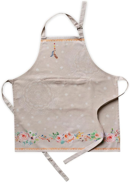 Maison d' Hermine 100% Cotton Apron for women with Pocket Kitchen Chef Apron for Men Cooking Mothers Day Gifts by MaisondHermine