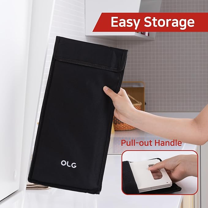 OLG Stove Guard Splatter Shield - Premium Oil Splash Guards for Kitchen Frying - Heat-Resistant, Easy-Clean, Adjustable Panels for Ultimate Protection - Image 4