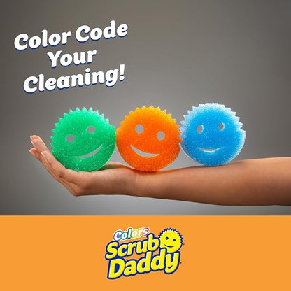 Scrub Daddy Scratch-Free Multipurpose Kitchen Sponges - Bulk Dish Sponges for Kitchen, Bathroom, Household Cleaning & More - Made with BPA-Free Polymer Foam (5 Count) (Pack of 2) - Image 2