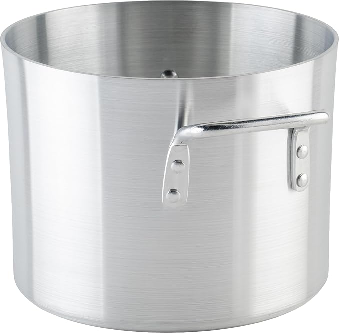 Winco Elemental Aluminum, 8 Qt Stock Pot, 4mm by Winware