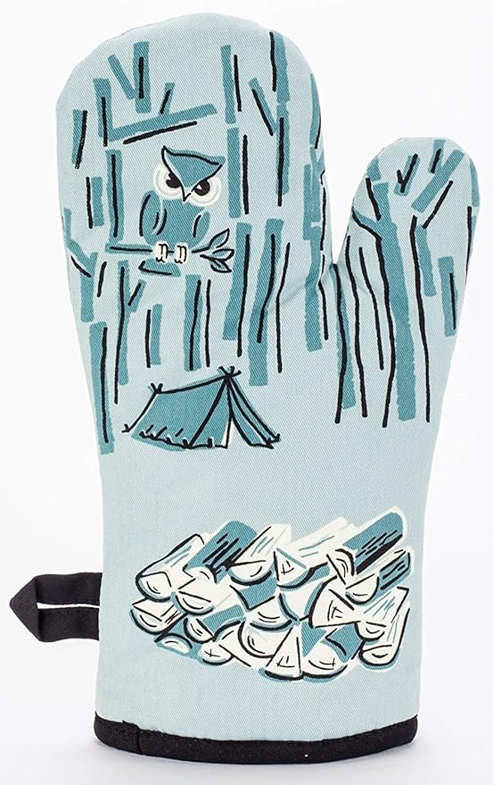 Blue Q B*tches Get Stuff Done Funny and Cute Oven Mitts, Home Kitchen Gifts, Cooking Accessories, Super-Insulated Quilting, Comfy Natural-Fitting Shape, Pot Holders, 100% Cotton, Size 12.5"L x 7.5"W