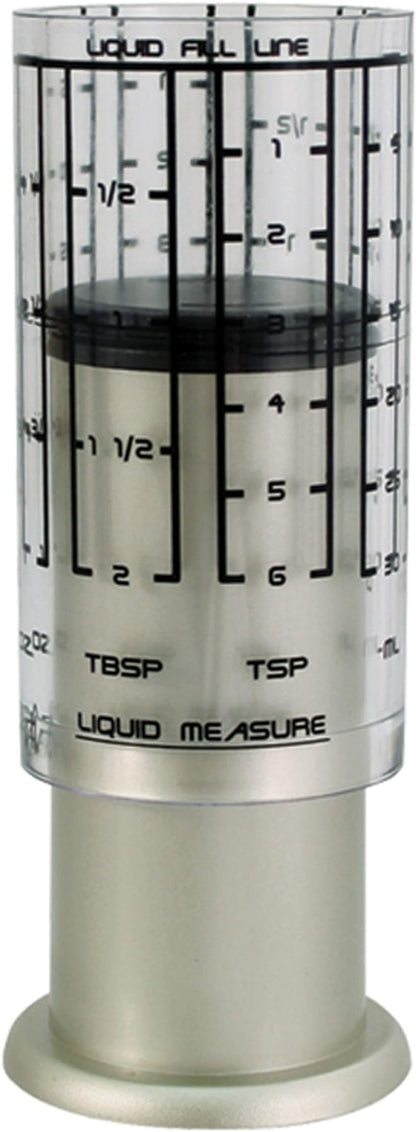 KitchenArt Professional Series 2 Cup Adjust-A-Cup, Champagne Satin, Adjustable, 1/8 to 2-Cup by KitchenArt
