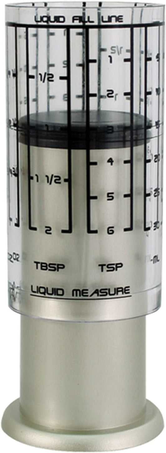 KitchenArt Professional Series 2 Cup Adjust-A-Cup, Champagne Satin, Adjustable, 1/8 to 2-Cup by KitchenArt