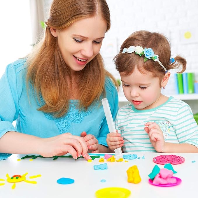 AUGSUN 1pcs Acrylic Clay Roller Acrylic Round Tube Roller Rolling Clay Bar Clear Clay Art Craft DIY Polymer Clay Tool - Image 7