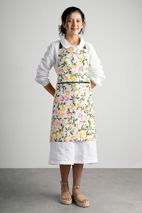 Maison d' Hermine 100% Cotton Apron for women with Pocket Kitchen Chef Apron for Men Cooking Mothers Day Gifts - Image 7