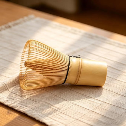 Matcha Whisk - Bamboo 100 Prong Handcrafted Natural Whisk for Matcha Powder, Traditional Japanese Chasen for Authentic Matcha Tea Preparation & Lattes - Image 6