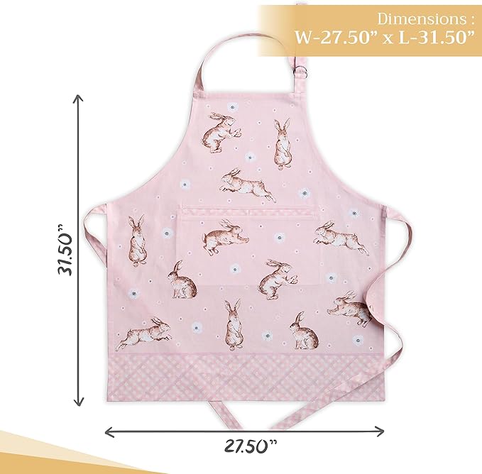 Maison d' Hermine 100% Cotton Apron for women with Pocket Kitchen Chef Apron for Men Cooking Mothers Day Gifts - Image 4