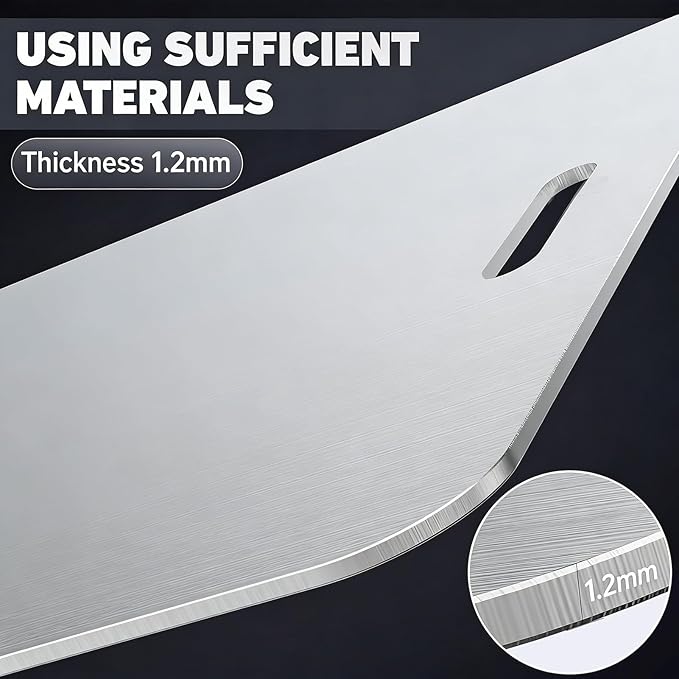 304 Stainless Steel Cutting Board for Kitchen, Non Toxic Cutting Boards Set, Dishwasher Safe and Knife Friendly Chopping Board for Meat Vegetable Fruit(15"x 11",13"x 9",10"x 6")