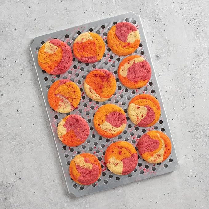 Nordic Ware Naturals High Sided Half Sheet Pan with Multi-Purpose Oven and Cooling Rack - Image 7