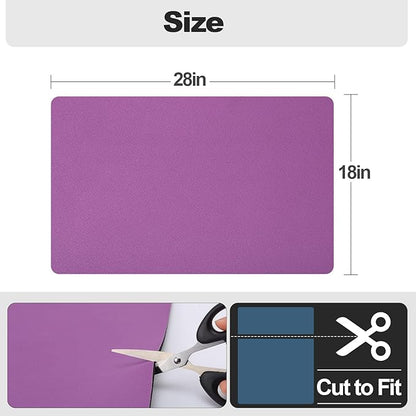 Ecotrim - Dish Drying Mat for Kitchen Counter | Coffee Bar Mat for Countertops | Heat Resistant Drainer Mat with Non-slip Rubber Backed | Hide Stain Kitchen Absorbent Draining Mat | Purple 18"x28" - Image 6