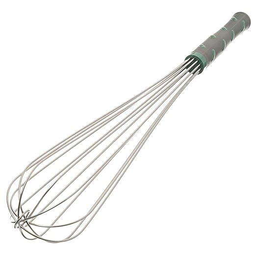 Vollrath 47093 Jacob's Pride 16" French Whip Whisk with Nylon Handle, Stainless Steel, NSF, Silver by Vollrath