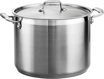 Tramontina Gourmet Stainless Steel 16-Quart Stock Pot with Lid by Tramontina