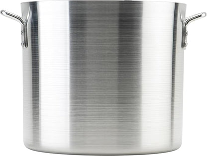 Winco Heavy-Duty Aluminum Stock Pot, 4mm, 24 Quart by Winware
