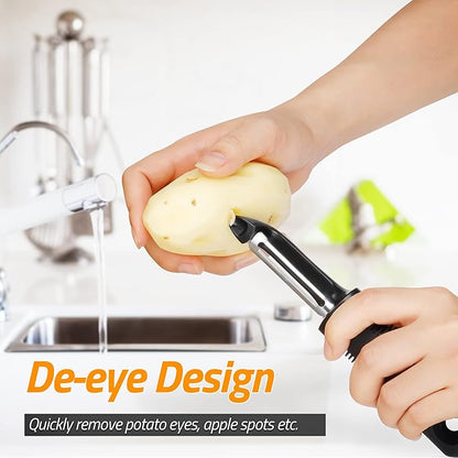 Vegetable Fruit peeler for kitchen Potato Peeler Hand Sharp Stainless Steel Peelers - Image 4