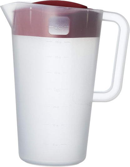 GoodCook 1/2-Gallon Pitcher with 4 Way Lid, BPA Free by GoodCook