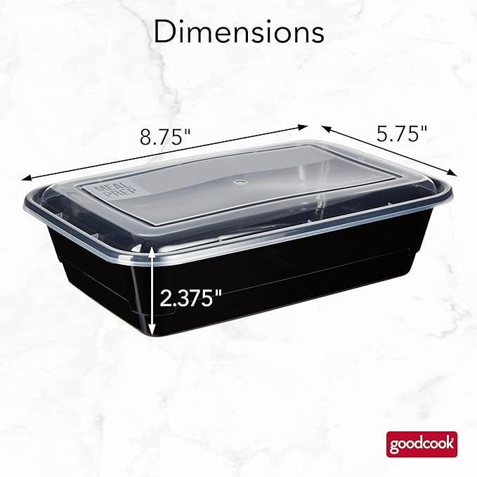 GoodCook Meal Prep Containers, Single - Image 2