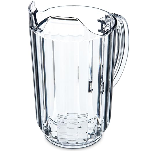 Carlisle FoodService Products 553807 Plastic Pitcher, 48 Ounces, Clear by CarlisleFoodServiceProducts