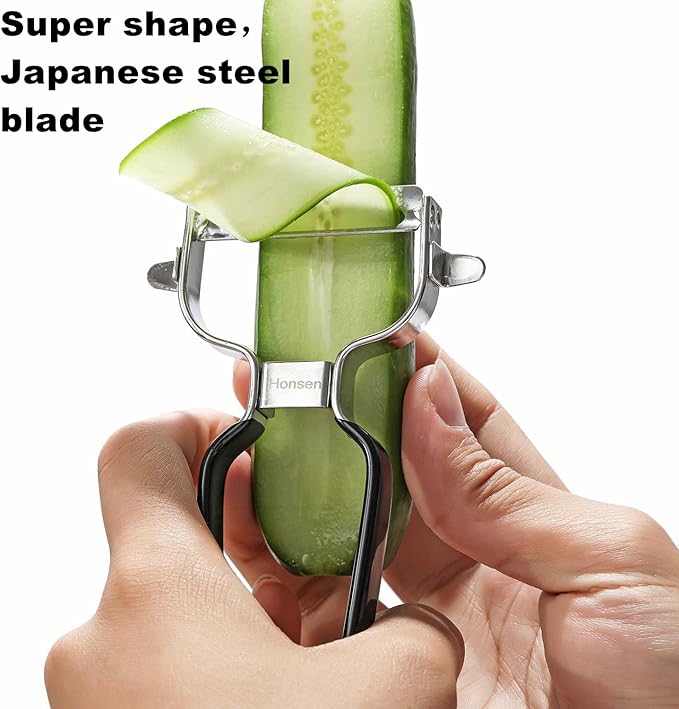 Ultra Sharp Stainless Steel Vegetable Peeler For Potatoes, All Fruits & Veggies - Image 4