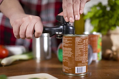 Kuhn Rikon Auto Safety LidLifter/Can Opener with Ring-Pull, 8 x 2.5 x 2.75 inches, Red - Image 6