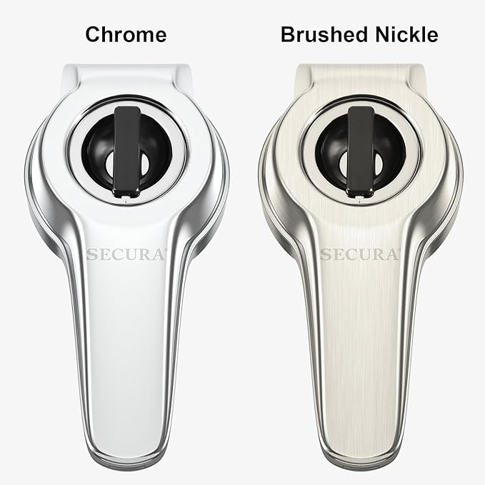 Secura 17oz Automatic Liquid Soap Dispenser, Touchless Battery Operated Hand Soap Dispenser with Adjustable Soap Dispensing Volume Control Dial, Personal Care Dispenser (Brushed Nickel) - Image 5