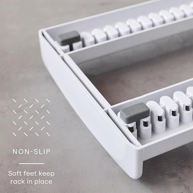 YouCopia StoreMore Adjustable Bakeware Rack with Steel Wires, Cookie Sheet Baking Pan and Tray Organizer for Kitchen Cabinet and Pantry Storage, Premium Edition - Image 4