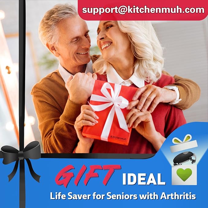 Higher Torque Electric Jar Opener for Seniors with Arthritis Fit Almost Jars Size, Strong Tough Automatic Jar Opener for Weak Hands, Hands Free Battery Operated Bottle Opener for Arthritic Hands Black - Image 6