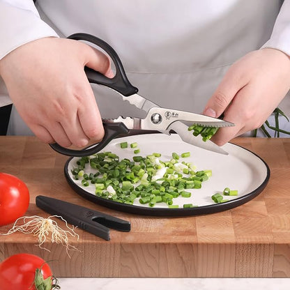 Cangshan 503343 9-inch Heavy-Duty Come-Apart Kitchen Shears with Guard - Image 8