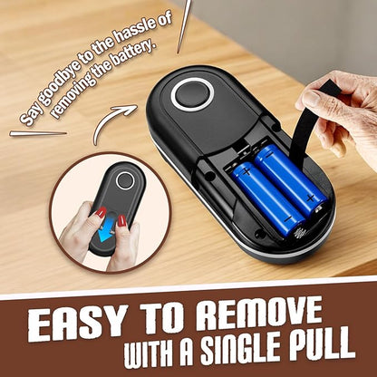Electric Can Opener, One Touch Automatic Smooth Edge, Hands Free Side Cut Can Opener for Seniors, Battery Operated, Fits Most Cans, Safe & Easy to Use, Food Safe, Easy Clean Kitchen Gadget (Black) - Image 6
