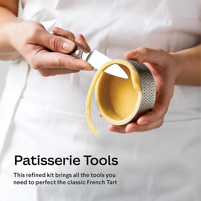 French Tart Baking Set | Mothers Day Unique Baking Gifts Kitchen Baking Supplies Present Food Making Kit For Adults & Parisian Cooking Tools for Pastry Dessert - Image 3