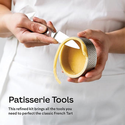 French Tart Baking Set | Mothers Day Unique Baking Gifts Kitchen Baking Supplies Present Food Making Kit For Adults & Parisian Cooking Tools for Pastry Dessert - Image 3