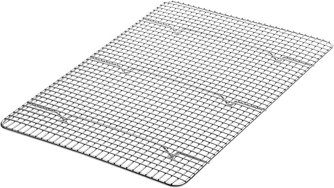 Spring Chef 11.5" x 16.5" Stainless Steel Cookie Cooling Rack - Oven Safe - Baking Rack for Bacon, BBQ, Jerky, Bread, Pizza, Cake - Fits Half Sheet Roasting Pan - Dishwasher Safe - Image 9